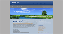 Desktop Screenshot of interlabsupply.com